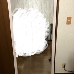 姿鏡　立て掛けミラー　大型ミラー　ホワイト