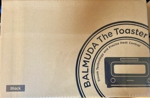 新品未開封！バルミューダ　トースター K05A ブラック