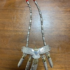 フェザーネックレス イーグルフェザー