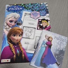 アナ雪　写し絵　メモ帳