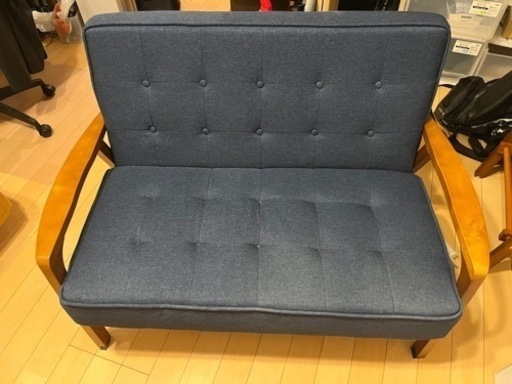 2人用布張りソファ(ニトリ)