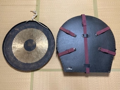 ゴング・銅鑼　28インチ　ハードケース付き