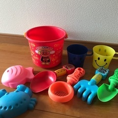 お話し中…お砂場セット