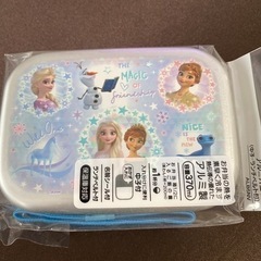 新品 アナ雪　エルサ アルミ弁当箱 アルミランチ 370ml 青...