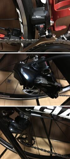 【取引終了】【値引交渉OK】ホイールとセットがお得です！！中古美品 Giant ジャイアント TCR Compsite SE 2011