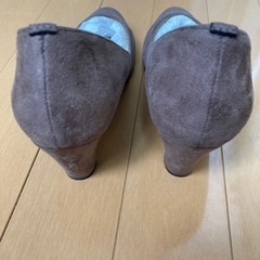 値下げ！！ヒールMsize/スエード/秋冬の画像