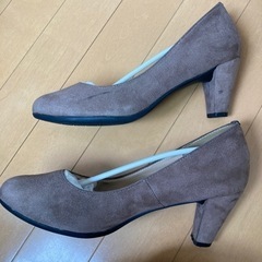 値下げ！！ヒールMsize/スエード/秋冬の画像