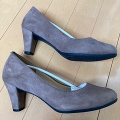 値下げ！！ヒールMsize/スエード/秋冬の画像