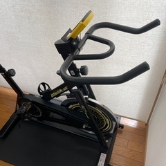 9/13まで掲載) スピンバイク　アルインコ フロアマット付の画像