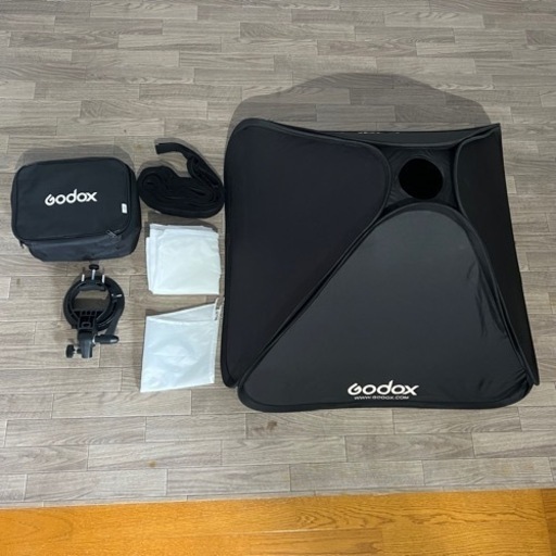 GODOX 80x80cm ソフトボックス ボーエンズマウントブラケット セット