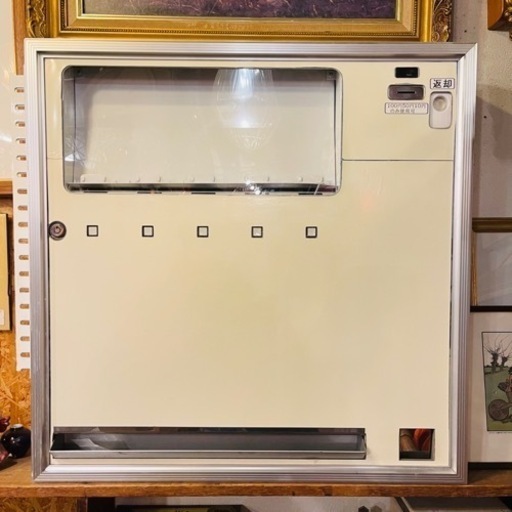 【売約済み】 希少　レア　フジタカ　タバコ自販機　自販機　レトロ　ビンテージ　昭和レトロ　昭和　鍵付き　FTV-K116  駄菓子屋　機械　駄菓子　当時物　時代