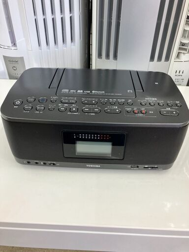 値下げいたしました！高年式 TOSHIBA CDラジカセBluetooth NFC搭載TY-CWX902019年製4711