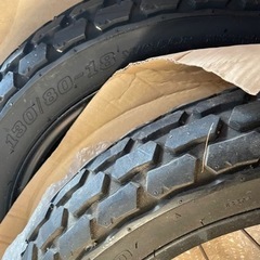 18インチのタイヤバイクの画像