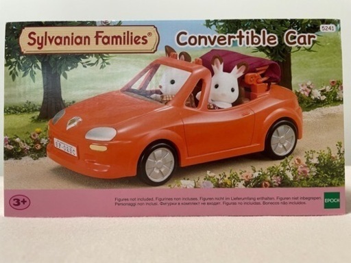 未開封シルバニアファミリー用オープンカー