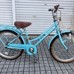 【20インチ子供車】変速なし　サドル新品❗️状態良好　若林自転車...
