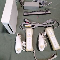 【値下げ】任天堂　Ｗｉｉ★本体★コントローラー２組★ソフト１０本★動作確認済の画像