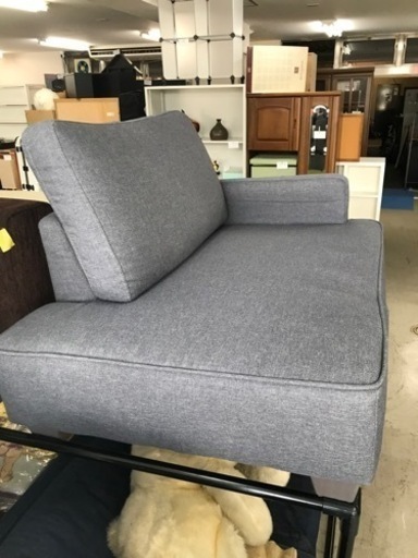 取引場所　南観音　V2209-131 【値下げしました】2人掛けソファ　グレー　中古美品