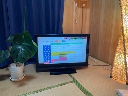 テレビ32インチREGZA TOSHIBA
