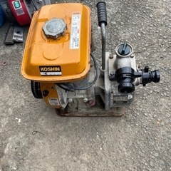 エンジンポンプ　水揚げ機