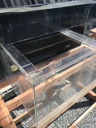 1200水槽セット　背面ブラック　120cm水槽