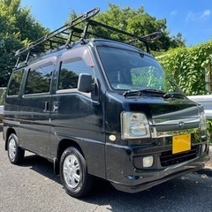 平成18年 サンバー バン TV1 ブラック 2WD AT AC...