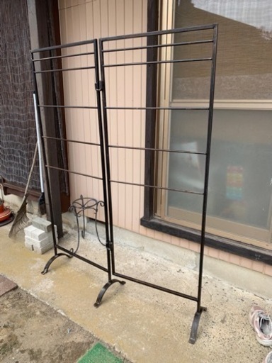 洋服掛け　衣紋掛け　アンティーク　レトロ　昭和