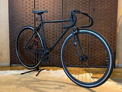 ■CARTEL BIKE AVENUE カーテルバイク アベニュー シングルスピード ブラック クロモリ ピストバイク 自転車 札幌発