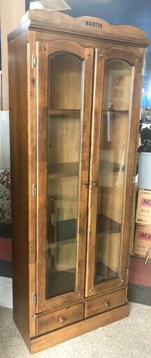 札幌発　カリモク ルスティック　RUSTIC 書棚　本棚　ブックシェルフ