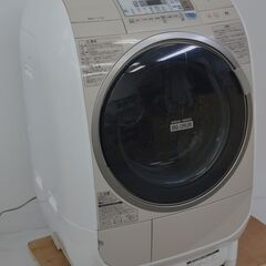 激安 先着順♪ 日立 9.0kg ドラム式洗濯機 BD-V3400L 2011年製 【固定ボルトなし】【256】