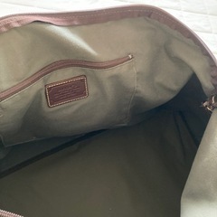 sander's ボストンバッグ　旅行用かばん　レトロ刺繍の画像