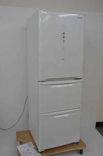 パナソニック 冷凍冷蔵庫 NR-C340C-W 335L 2019年式 3ドア ECONAVI