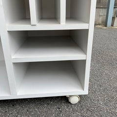 期間限定9月末まで　キャスター付き　マルチラック　棚　事務用品　の画像