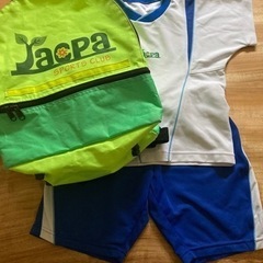 ジャクパ　JACPA 体操　リュックとウェア120