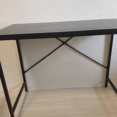 作業机×3個【使用1年半】【1人用】【黒】