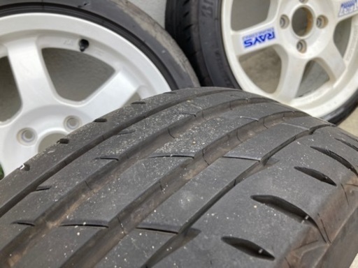 TE37 165/50R15 4H PCD100 6j＋40