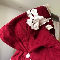 ハロウィンにも☆赤ずきんワンピース（ミニ）の画像