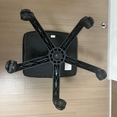 オットマン、イス、椅子、フットチェア、サンワダイレクト　足置き台、キャスター付、100-SNC035の画像