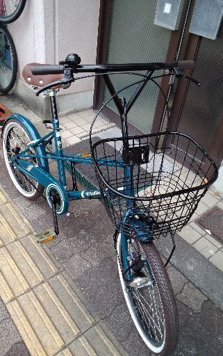Velio[ベリオ]20吋 コンパクト(小径車) シングル/グリーン (自転車工房