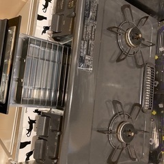【美品】ガスコンロ