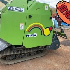 スター農機　自走カッティングロールベーラJCR0802WM乗用型...
