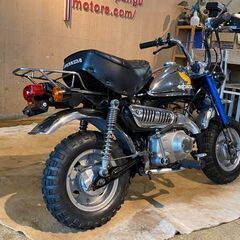 □HONDA MONKEY Z50J ホンダ モンキー 50改 50cc シルバー 6V エンジンMT4速 実動! 自賠R5.6 原付 原チャリ スクーター バイク 札幌発★の画像