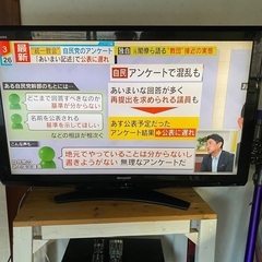 液晶テレビ　AQUOSの画像
