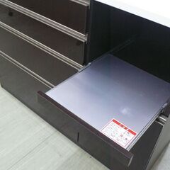 【店頭取引のみ】高橋木工所 SUNNY  食器棚 レンジボード 120Hの画像
