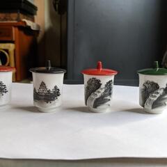 湯呑み茶碗　お土産　オブジェ　飾り物の画像