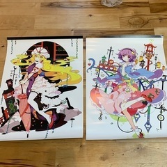 東方project　 ねんどろいど　 特典　ポスター　2枚セット