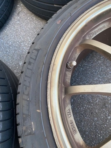 CE28 タイヤホイール　17インチ　86 BRZ インプレッサ