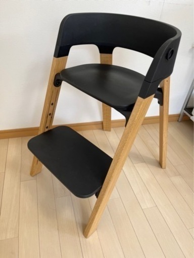 【特別価格】ストッケ　ステップス① チェア　ハイチェア