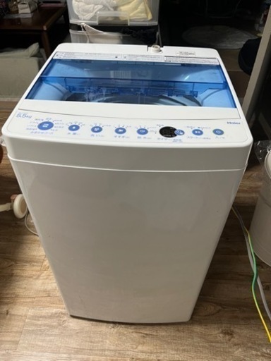 Haier 洗濯機　2020年製　使用年数1年弱