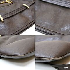 本物 GUCCI ホースビット 1955 ショルダーバッグ ブラウン 602089 レザー 巾着 保存袋付き グッチ 札幌市 清田区 平岡の画像