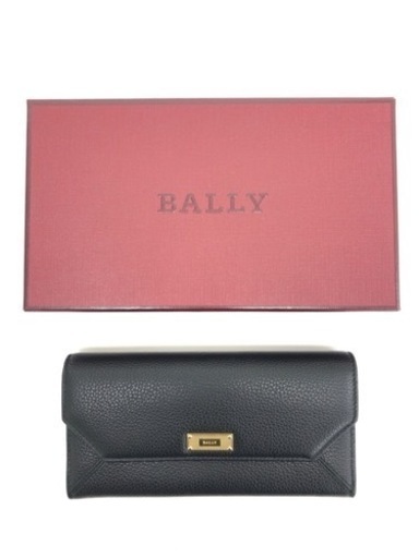 バリー BALLY 長財布 未使用品 ブラック レザー LINNEY SUZY